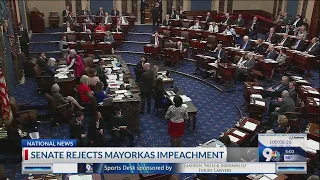 Senate rejects Mayorkas' impeachment