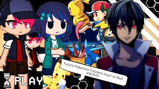 Future Pokemon Trainers react to Red and Ash || Ash vs Red || part 2