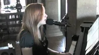 Amanda Gilbert age 13 sings Titanic Celine Dion song My Heart will go on 1-1-10