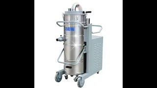 7.5kW Heavy Duty Industrial Vacuum Cleaner with dual filters For Dust Cleaning