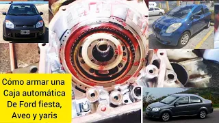 como armar una transmisión aw81-41le Ford fiesta Chevrolet Aveo Toyota Yaris