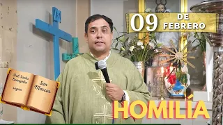 EVANGELIO DE HOY viernes 9 de Febrero del 2024 - Padre Arturo Cornejo