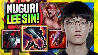 NUGURI DESTROYING WITH LEE SIN! - FPX Nuguri Plays Lee Sin Top vs Sett! | Season 11