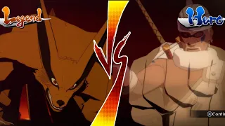 Legend Path VS Hero Path Comparison-Naruto Shippuden: Ultimate Ninja Storm 3 Full Burst