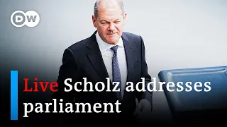 Watch live: German Chancellor Olaf Scholz addresses parliament ahead of EU summit | DW News