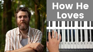 How He Loves -  John Mark McMillan Piano Tutorial and Chords