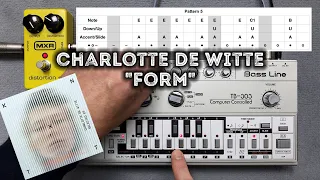 Charlotte de Witte "Form" – Roland TB-303 Pattern, MXR Distortion +, Behringer TD-3, ABL, Acid