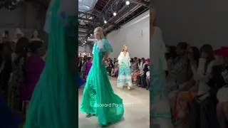 A Gorgeous Runway Finale — Leonard Paris SS23 at PFW