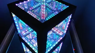 My DIY HyperCube / InfinityCube - Psychedelic next dimension LED light effects!