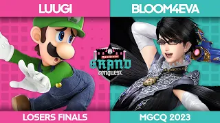 Manchester Grand Conquest - Luugi (Luigi) vs Bloom4Eva (Bayonetta) - Losers Finals