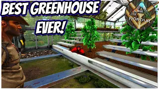 BUILDING THE FLOATING GREENHOUSE THAT LOOKS AMAZING!! || Ark Fjordur Primal Fear Ep 33!