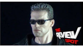 Collectible Spot - Hot Toys Terminator 2 Judgement Day MMS117 T-800 Sixth Scale Figure