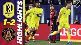 Nashville SC 1-2 Atlanta United | Zimmerman Scores, Josef Martinez Tears ACL | MLS HIGHLIGHTS