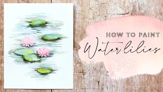 Uncovering the Secret of Painting Watercolour Water Lilies!