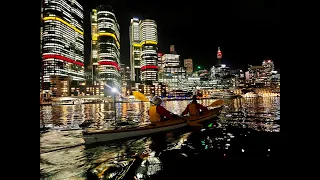 Moonlight Sea Kayaking @darlingharbour_official with Sydney Harbour Kayaks