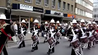 H.M. Royal Marines Band Portsmouth - Streetparade Rotterdam 2007