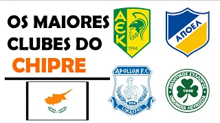 OS 5 MAIORES CLUBES DE FUTEBOL DO CHIPRE