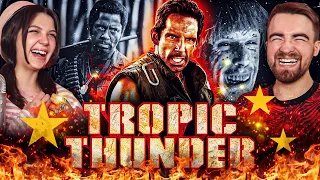 "TROPIC THUNDER" (2008) Movie Reaction | First Time Watching #MovieReaction #firsttimewatching