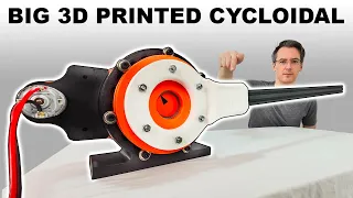 Through-motor Cycloidal Drive (3D Printed)