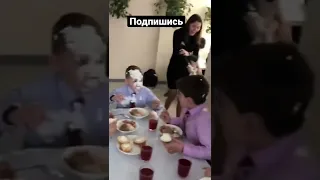 Торт в лицо🤣