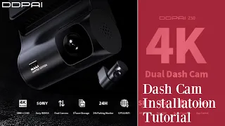 Dash Cam Installation Tips | How to Install DDPAI Z50 Dash Cam Hardwire Kit For 24 Hour Recording