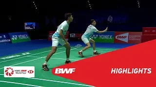 YONEX All England Open | MD Quarterfinals Highlights | BWF 2019