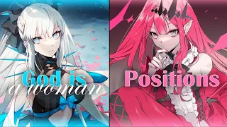 「Switching Vocals」→ Positions x God is a woman