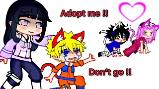 No one Adopted Him But 💔 || Naruto || My AU || Part 6 || Gacha Life || Gacha Club