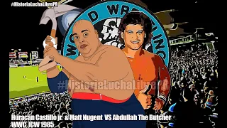 WWC ICW  Abdullah The Butcher VS Matt Nudgent & Huracán Castillo jr