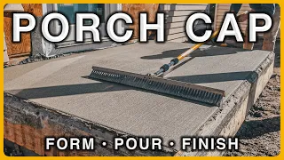 How to Pour a Concrete Porch: Best Method!
