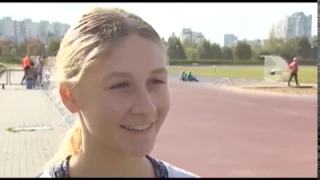 Эльвира Герман в новом проекте телеканала Беларусь-5 "Спорт-кадр"