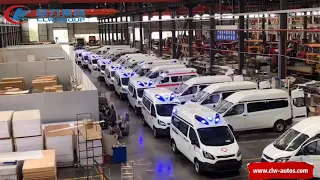 Successful dispatch-10 units of Ford V362 Emergency Ambulances from CLW Group