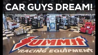 CAR GUYS DREAM! - SUMMIT RACING RETAIL STORE - Arlington,Tx