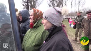 Роздача гуманітарки в Авдіївці. 01.04.2017