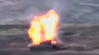Взорвали танки Азербайджана