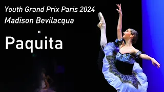 Prix de Lausanne 2024 Candidate and YAGP 2024 2nd Place Paris Winner - Madison Bevilacqua - Paquita