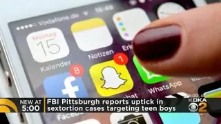 FBI Pittsburgh Reports Uptick In Sextortion Cases Targeting Teen Boys