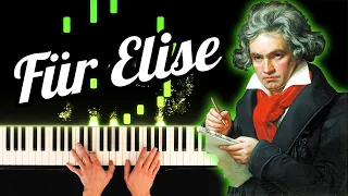 Beethoven - Für Elise [Morbius Trailer 2020] (Piano)