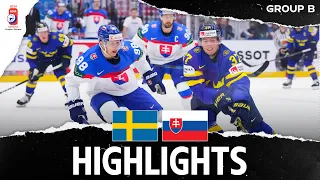 Highlights: Sweden vs Slovakia | 2024 #MensWorlds