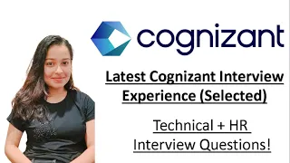 Latest Cognizant Interview Experience | Technical + HR Interview Questions | Shruti Selected 🔥🔥