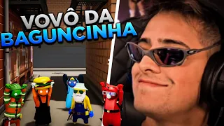 LOUD CORINGA FAZENDO A BAGUNCINHA NO GANG BEASTS