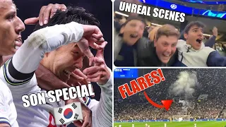 HEUNG-MIN SON (손흥민) SCREAMER! CHAMPIONS LEAGUE THRILLER | SPURS 3-2 FRANKFURT