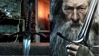 Forging sword of Gandalf, Glamdring  Ковка меча Гендальфа Гламдринг