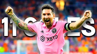 TODOS los 11 GOLES de Lionel Messi en Inter Miami ᴴᴰ