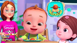 Healthy Food Songs | Veggies Song + Many More Baby Ronnie Rhymes | Nursery Rhymes & Kids Songs