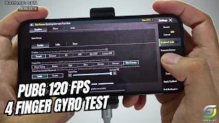 iPhone 14 Pro PUBG 120 FPS Ultra Extreme 4 Finger + Gyroscope test | Apple A17 Pro