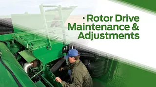 Rotor Drive Maintenance & Adjustments - Checking Sheave Gap