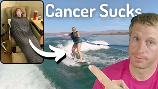 From Cancer Patient to Surfer | Teaching a Beginner How to Wakesurf