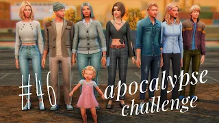 The Sims 4 || Apocalypse Challenge || Хаус #45 Роды, повышение, штраф