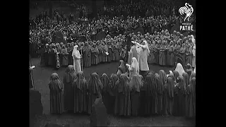 Principessa Elisabetta iniziata al grado di Bardo 1946 (iniziazione druidica)